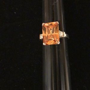 Faux Topaz Ring